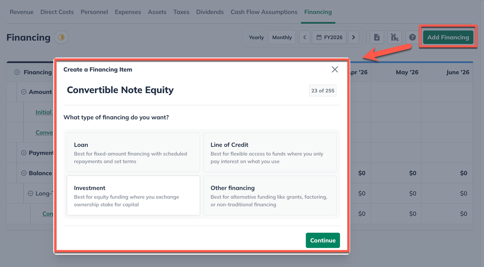 Connote equity add