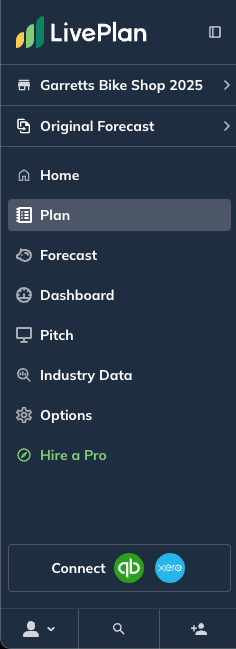 Left Menu