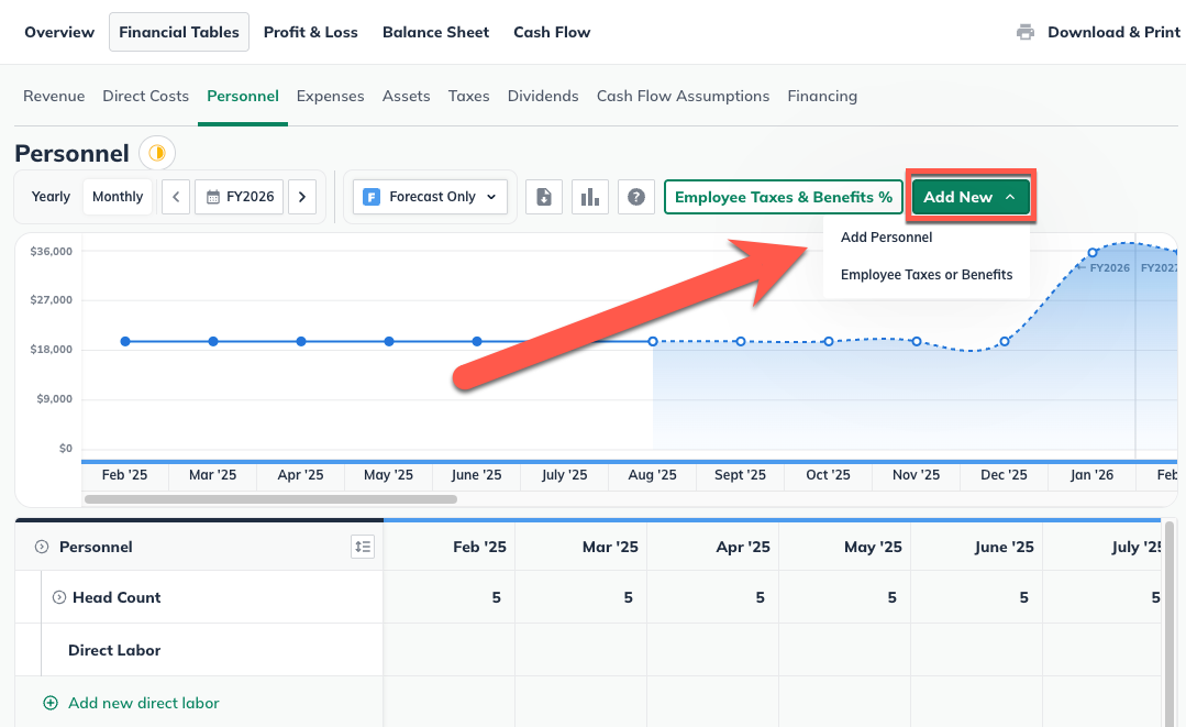 Image: add new personnel