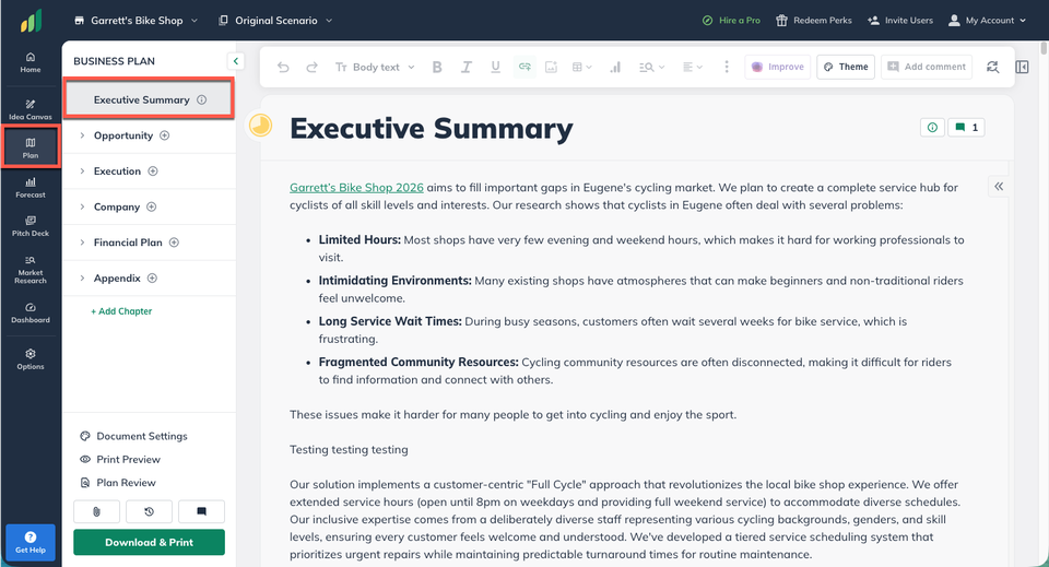 npx plan es chapter