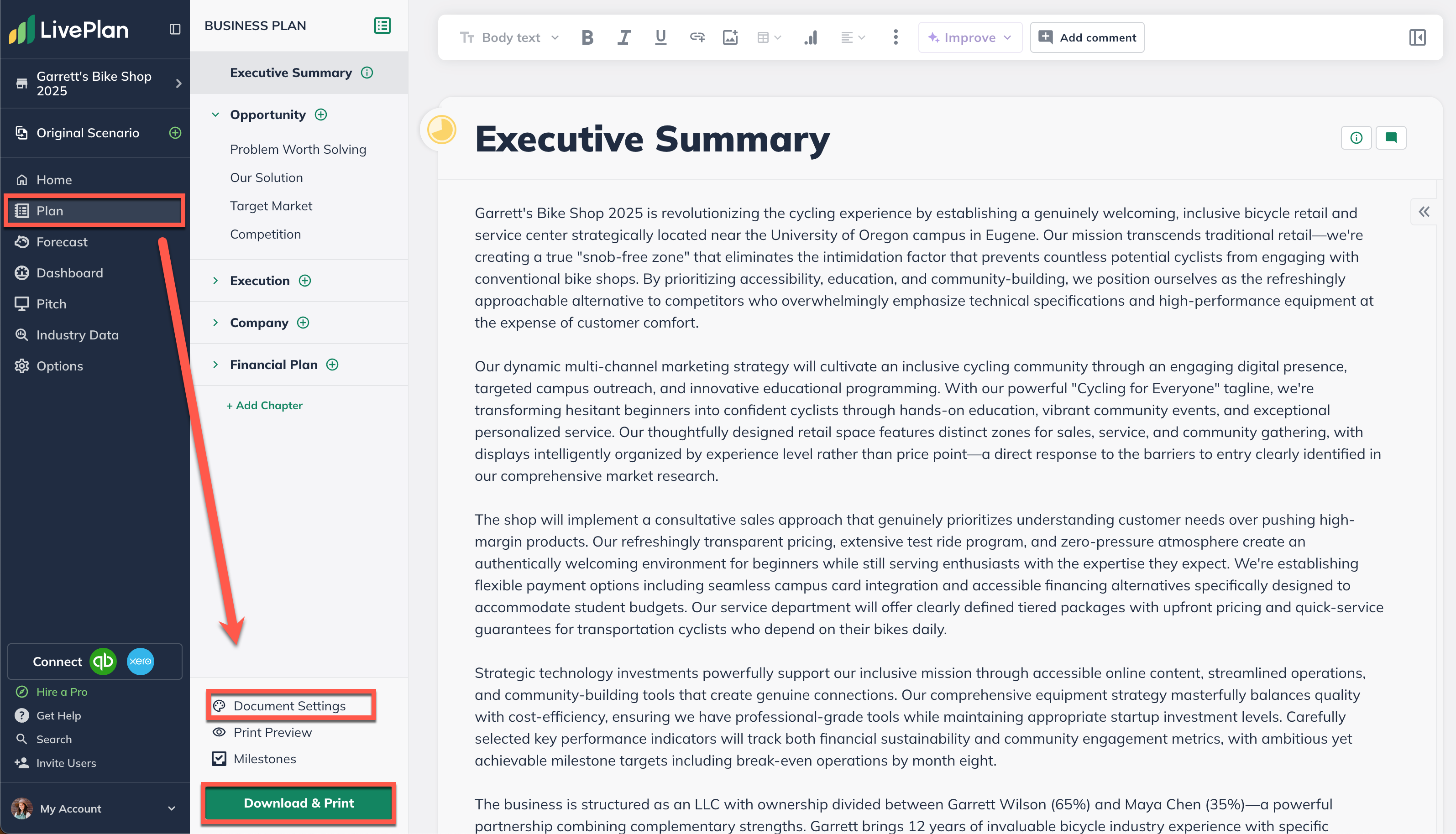 npx download & print