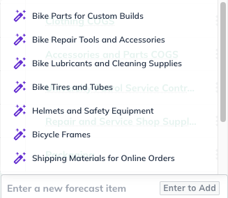 Neo Direct Cost AI Suggestions