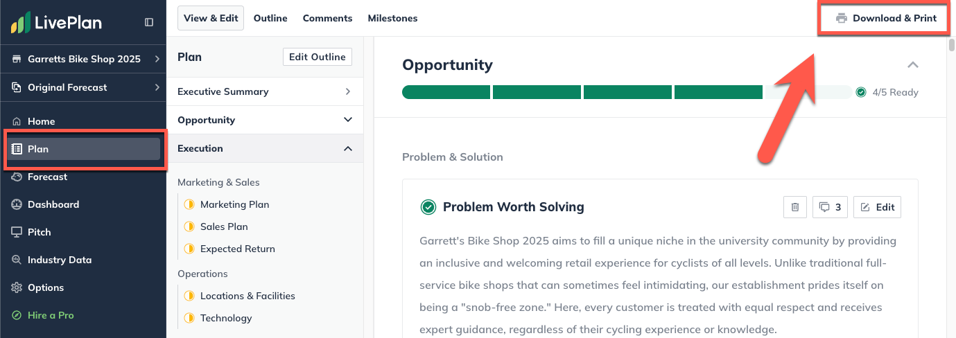 Image: plan download and print 
