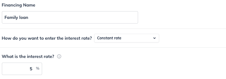 Image: custom term loan