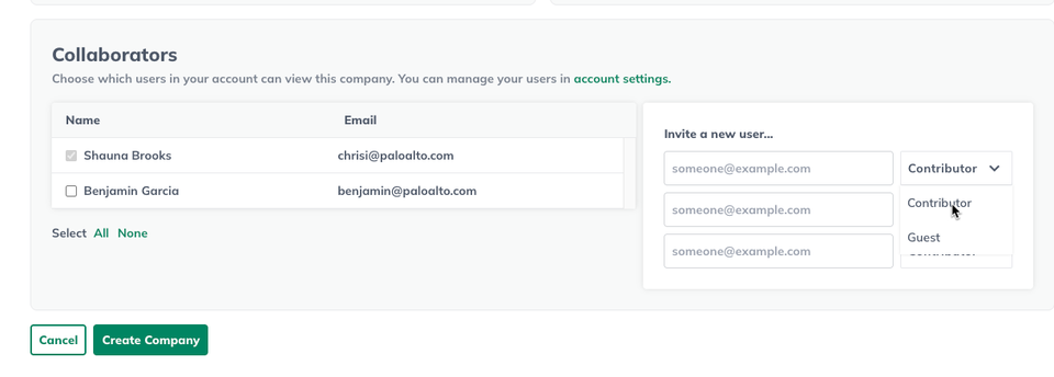Image: contributor new company