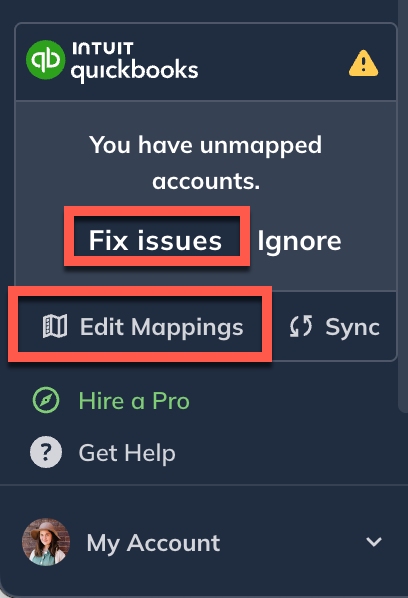 fix mapping left prim nav