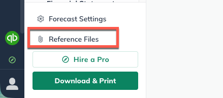 Forecast Reference Files