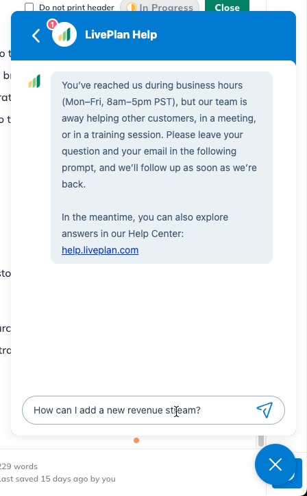 Live Chat After Hours