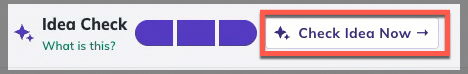 Idea Canvas - Idea Check Ready small