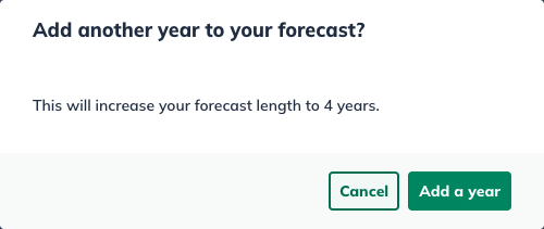 Add year to Forecast