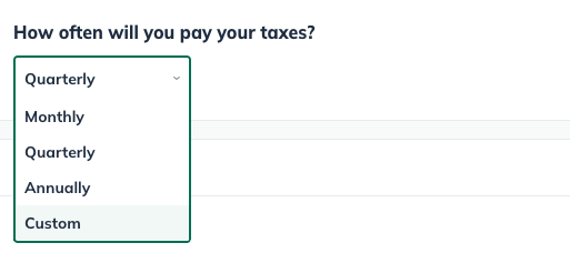 custom tax payment_