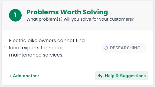 Idea Canvas - Help & Suggestions generating