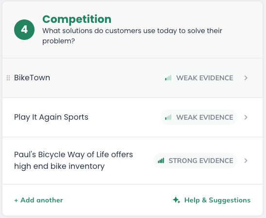 Idea Canva - Competition Section