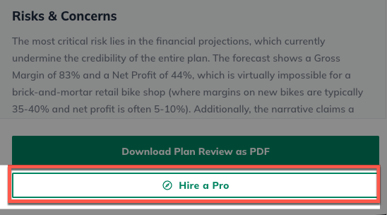NUX Plan Section Expert Review