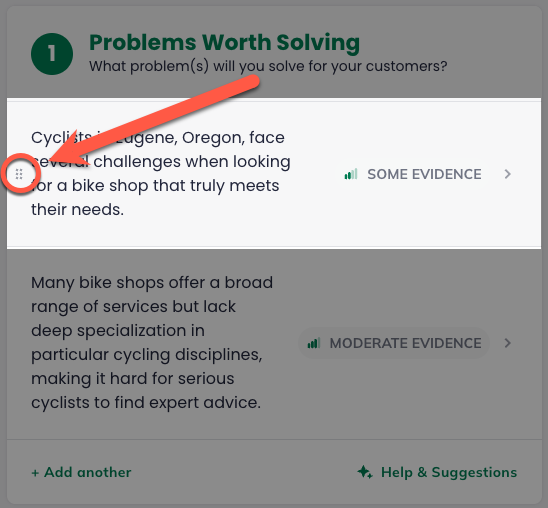Idea Canvas - Drag pad