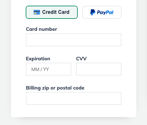 Image: payment information screen access code highlighted copy