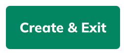 Image: create and exit