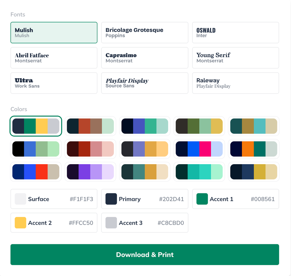 Idea Canvas - Themes and download