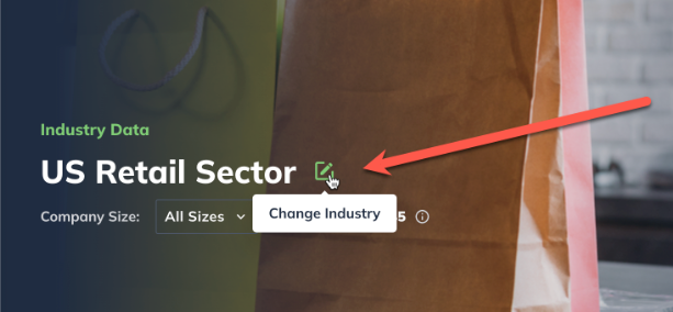 Industry data with change industry highlighted (1)