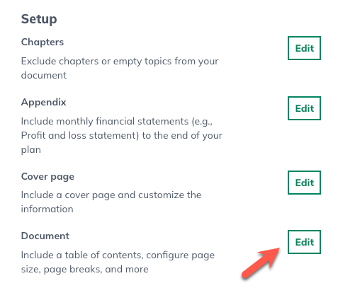 Image: plan tab document