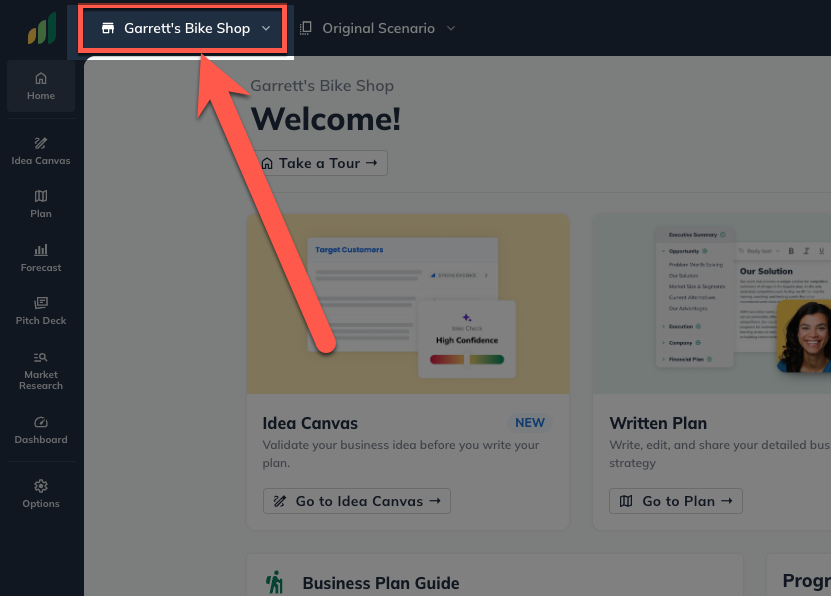 company-name-highlighted-in-liveplan-window Nov 2025