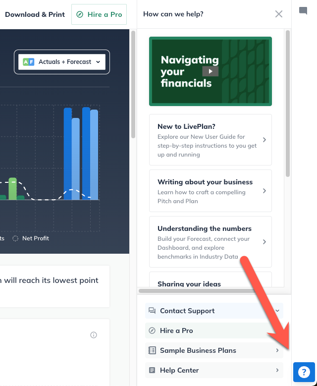 liveplan-learning-menu