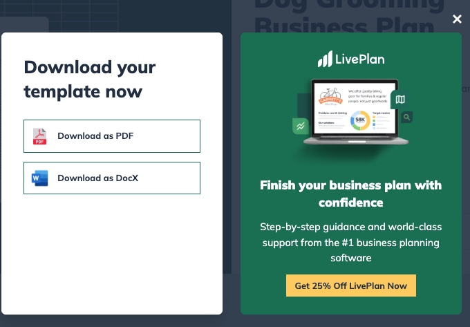 Select Sample Plan Format