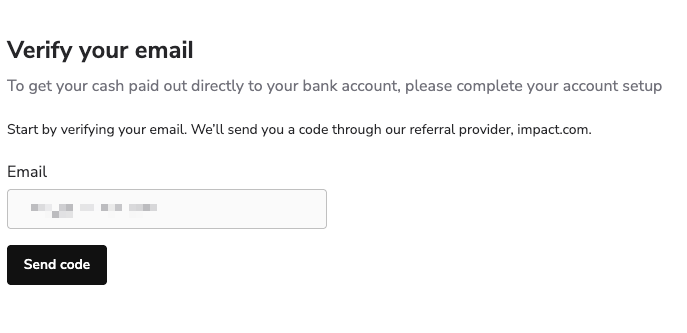 verify email referral