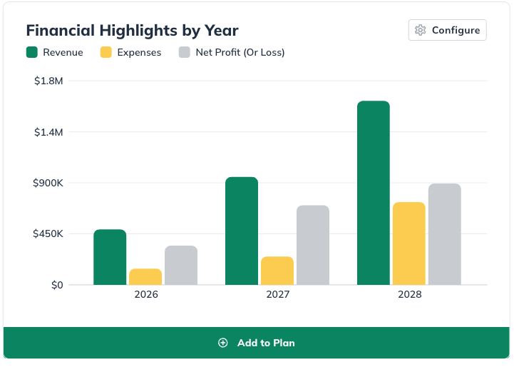 NPE - Financial highlights by year