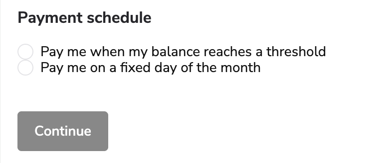payment schedule referral