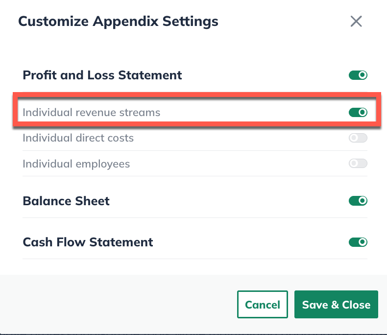 npx appendix revenue