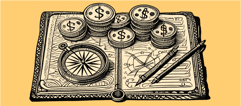 Image: Money Book illustration