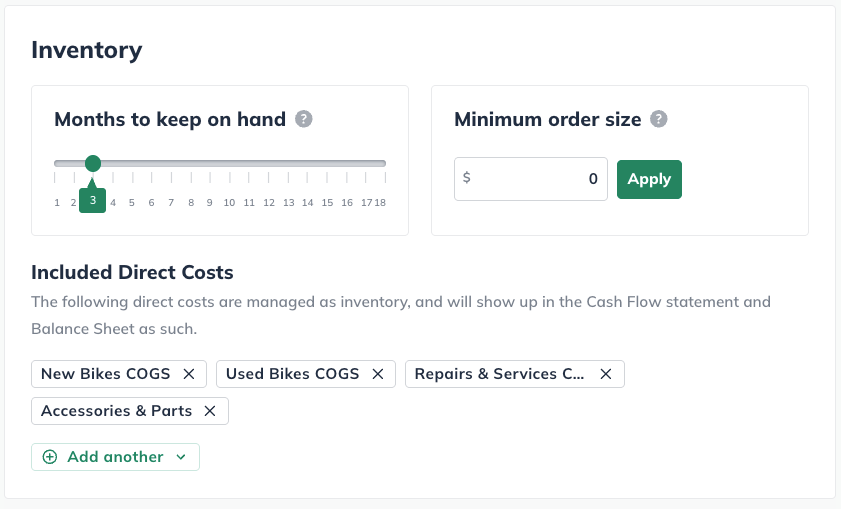 Inventory Tool itemized Included