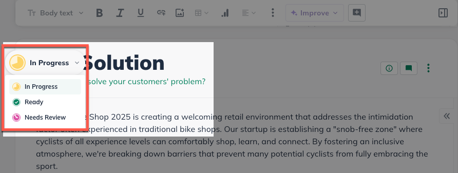 NUX - Progress Indicator Plan location