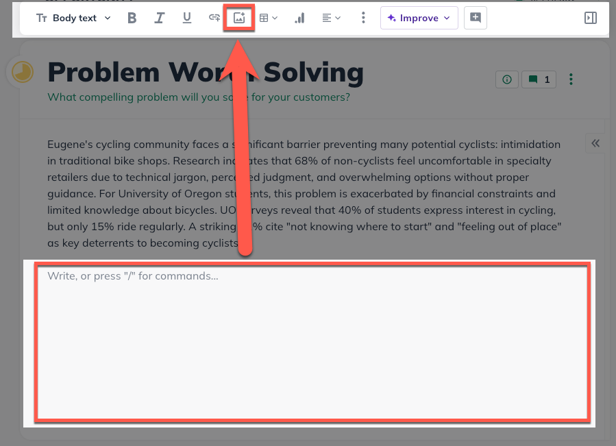 NUX - Add Image Toolbar