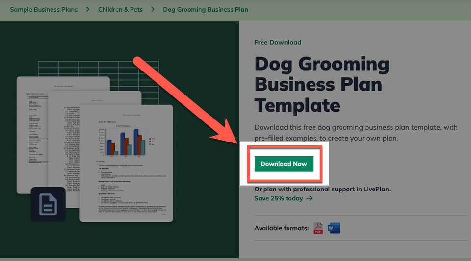 Sample Plan Download now