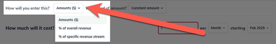 Expense AMOUNT