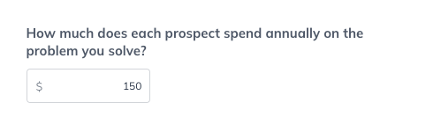 Image: annual spend market segment pitch