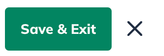 Image: save and exit detail