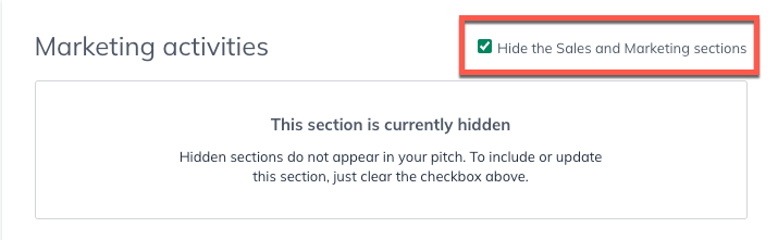 Image: hide marketing