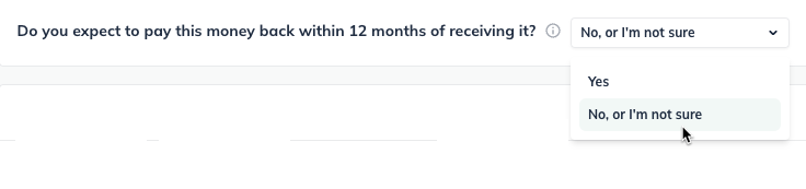 Image: payback period for loan