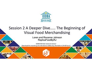 A Deeper Dive..... The Beginning of Visual Food Merchandising
