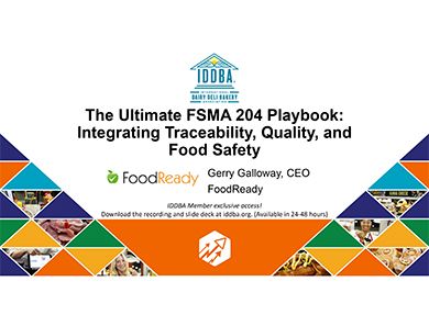 The Ultimate FSMA 204 Playbook: Integrating Traceability, Quality, and Food Safety