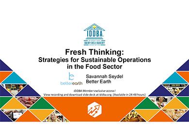 Fresh Thinking: Strategies for Sustainable Operations in the Food Sector