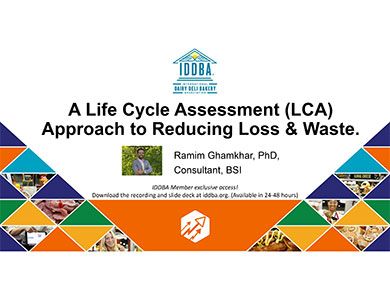 Optimizing Efficiency and Sustainability in the Food Sector: A Life Cycle Assessment Approach to Reducing Loss &amp; Waste