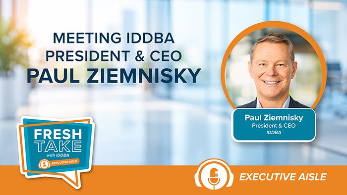 Meeting IDDBA President & CEO Paul Ziemnisky