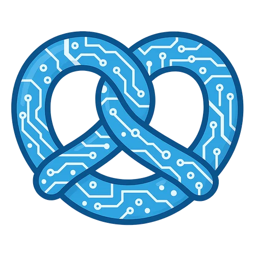 KI-Breze in hellblau