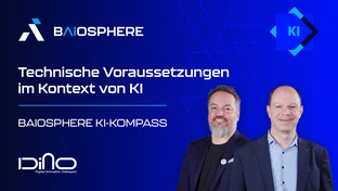 Thumbnail zum Impulsvideo Technische Voraussetzungen im Kontext von KI. Mit Alexander Thamm (Alexander Thamm GmbH) und Prof. Dr. Michael Felderer (DLR)