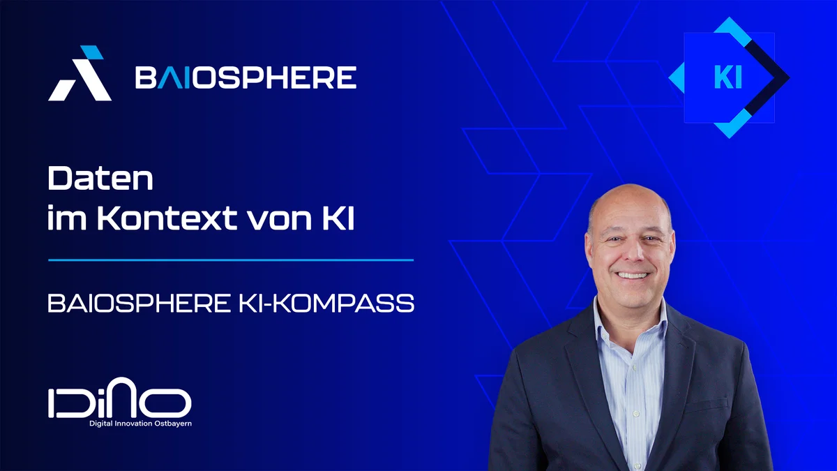 Thumbnail zum Impulsvideo Daten im Kontext von KI. Mit Andreas Gillhuber (German Data Science Society)