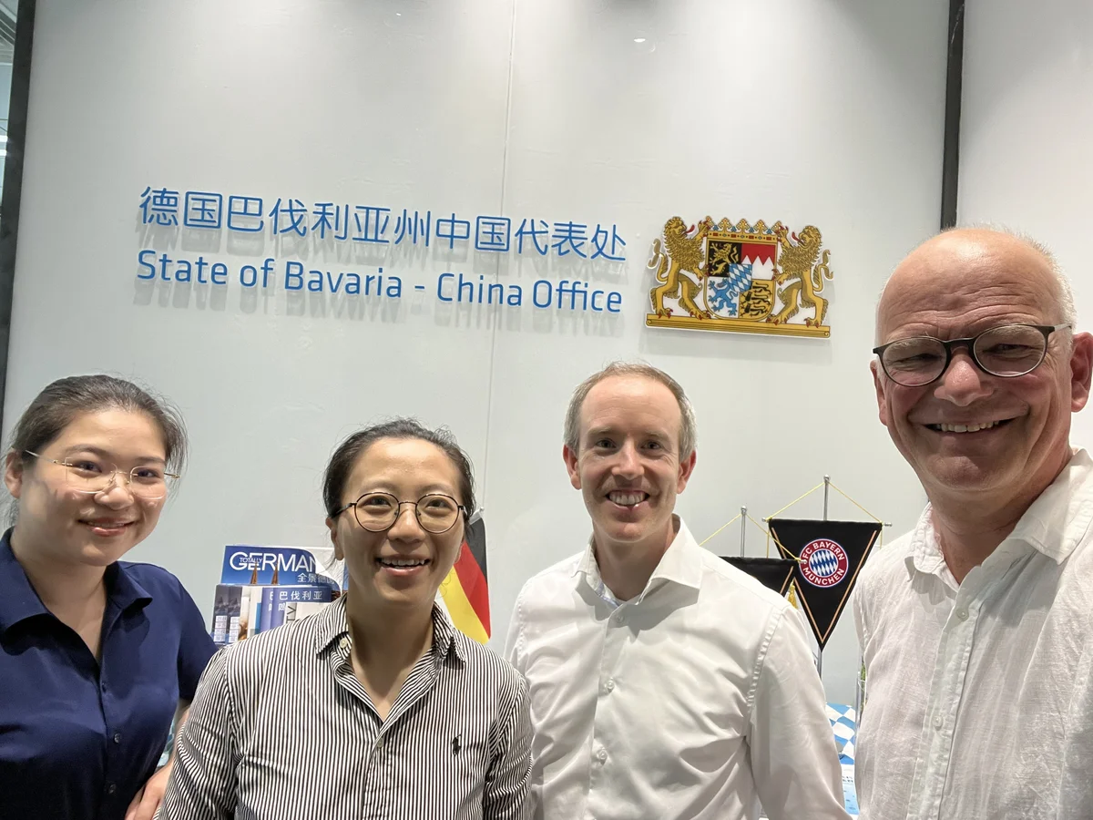 Gruppenbild State of Bavaria - China Office